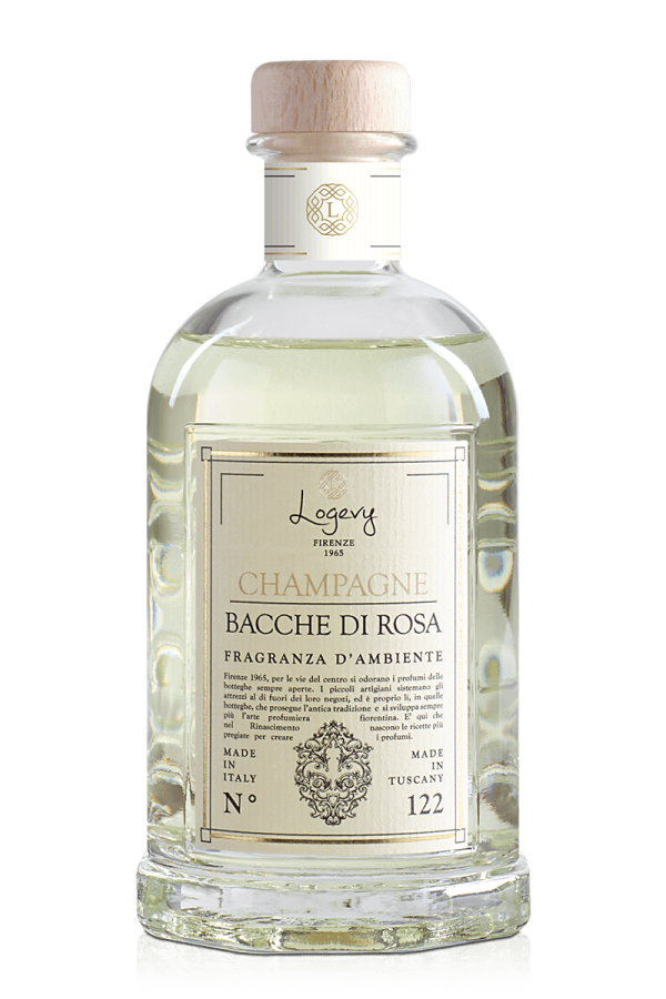 Champagne e Bacche di rosa