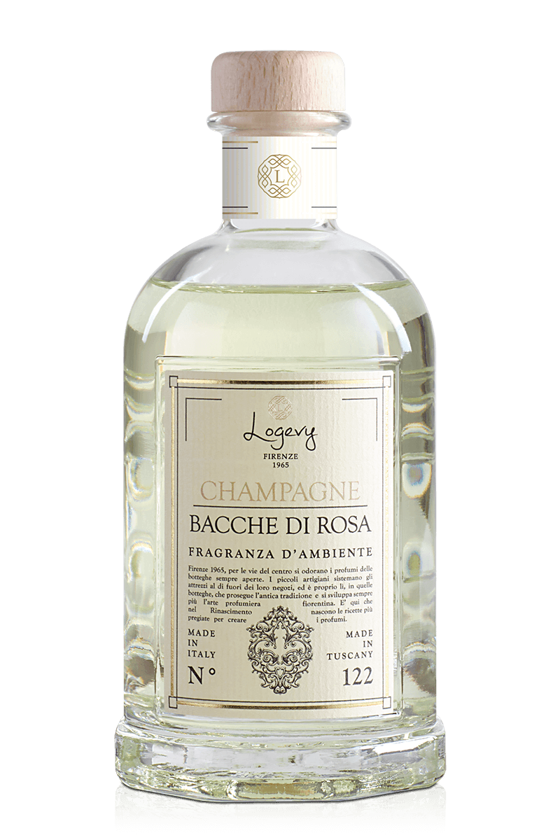 Champagne e Bacche di rosa